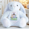 Easter Vibes, Bunny Cuddles - Family Personalized Custom Easter Bunny Plush - Easter Gift For Family Members