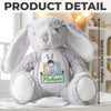 Easter Vibes, Bunny Cuddles - Family Personalized Custom Easter Bunny Plush - Easter Gift For Family Members