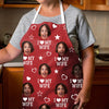 Custom Photo Love Makes Us One - Couple Personalized Custom Apron - Gift For Husband Wife, Anniversary