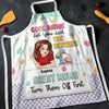 Home Is Where Mom Is - Family Personalized Custom Apron - Mother's Day, Gift For Mom, Grandma