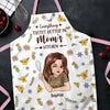 Everything Tastes Better In Mom's Kitchen - Family Personalized Custom Apron - Mother's Day, Gift For Mom, Grandma