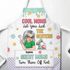 Home Is Where Mom Is - Family Personalized Custom Apron - Mother's Day, Gift For Mom, Grandma