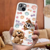 Life’s Ruff, But I’ve Got My Pup - Dog Personalized Custom 3D Inflated Effect Printed Clear Phone Case - Gift For Pet Owners, Pet Lovers