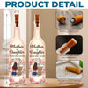 Forever Connected, Always Cherished - Family Personalized Custom Bottle Lamp - Mother's Day, Gift For Mom, Daughter
