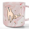 A Grandmother's Love Is Forever And Always - Family Personalized Custom Marble Mug - Mother's Day, Gift For Mom, Grandma