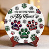 Until We Meet Again, My Sweet Friend - Memorial Personalized Custom 3D Inflated Effect Printed Ceramic Plate - Sympathy Gift For Pet Owners, Pet Lovers