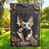 Welcome To My Territory - Dog Personalized Custom 3D Inflated Effect Printed Flag - Gift For Pet Owners, Pet Lovers