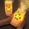 Where Love Grows, Grandkids Blossom - Family Personalized Custom LED Projection Flameless Candle - Gift For Grandma, Grandpa, Grandkid