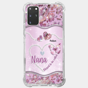 Grandkids Fill Nana’s Life With Love - Family Personalized Custom Clear Phone Case - Mother's Day Gift For Mom, Grandma