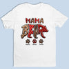 Born To Be Wild, Raised With Love - Family Personalized Custom Unisex T-shirt, Premium T-shirt, Hoodie - Mother's Day, Gift For Mom, Grandma