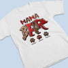 Born To Be Wild, Raised With Love - Family Personalized Custom Unisex T-shirt, Premium T-shirt, Hoodie - Mother's Day, Gift For Mom, Grandma