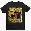 Custom Photo Her Success, My Pride - Family Personalized Custom Unisex T-shirt, Premium T-shirt, Hoodie - Graduation Gift For Family Members, Siblings, Brothers, Sisters