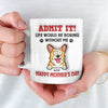 Thanks For Loving Us, Poop And All - Dog & Cat Personalized Custom 3D Inflated Effect Printed Mug - Gift For Pet Owners, Pet Lovers