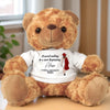 Diploma In Hand, Future In Sight - Family Personalized Custom Teddy Bear Plush - Graduation Gift For Family Members, Siblings, Brothers, Sisters