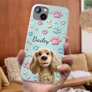 My Forever Best Friend - Dog Personalized Custom Clear Phone Case - Gift For Pet Owners, Pet Lovers