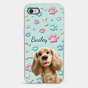 My Forever Best Friend - Dog Personalized Custom Clear Phone Case - Gift For Pet Owners, Pet Lovers
