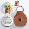 Custom Photo Your Paw Prints Stay With Me Forever - Memorial Personalized Custom Pocket Hug - Sympathy Gift For Pet Owners, Pet Lovers