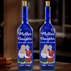 A Love That Time Can't Fade - Family Personalized Custom Blue Bottle Lamp - Mother's Day, Gift For Mom, Daughter