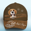 Fur Real, The Best Dad - Dog Personalized Custom Hat, All Over Print Classic Cap - Father's Day, Gift For Pet Owners, Pet Lovers