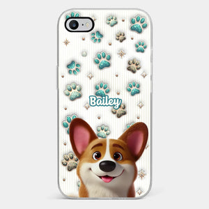 Where There’s A Dog, There’s A Way - Dog Personalized Custom 3D Inflated Effect Printed Clear Phone Case - Gift For Pet Owners, Pet Lover
