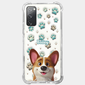 Where There’s A Dog, There’s A Way - Dog Personalized Custom 3D Inflated Effect Printed Clear Phone Case - Gift For Pet Owners, Pet Lover