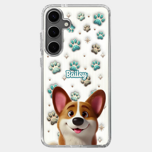 Where There’s A Dog, There’s A Way - Dog Personalized Custom 3D Inflated Effect Printed Clear Phone Case - Gift For Pet Owners, Pet Lover