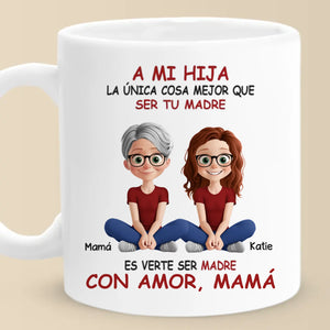 A Bond That Grows - Family Personalized Custom Mug - Mother's Day, Gift For Mom, Daughter