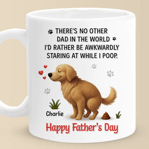 You Walk Me, Feed Me, Love Me - Dog Personalized Custom Mug - Father's Day, Gift For Pet Owners, Pet Lovers