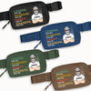 A Legacy In Motion - Family Personalized Custom Crossbody & Waist Bag - Father's Day, Gift For Dad, Grandpa