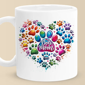 Fur Babies, Full Heart - Dog & Cat Personalized Custom Mug - Mother's Day, Gift For Pet Owners, Pet Lovers