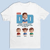 No Need For Just One Day, We Celebrate You Every Day - Family Personalized Custom Unisex T-shirt, Premium T-shirt, Hoodie - Father's Day, Gift For Dad, Grandpa