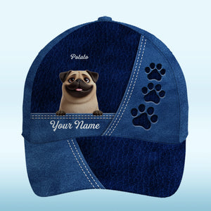 Paws Up, Heads High - Dog Personalized Custom Hat, All Over Print Classic Cap - Father's Day, Gift For Pet Owners, Pet Lovers