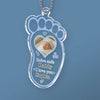 Custom Photo Drive Safe For Your Baby - Family Personalized Custom Car Ornament - Acrylic Custom Shaped - Father's Day, Gift For Dad