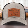 Proud Dad Of Pawsome Kids - Dog & Cat Personalized Custom Leather Patch Hat - Father's Day, Gift For Pet Owners, Pet Lovers