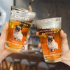 Custom Photo Pet Me, Feed Me, Love Me - Dog & Cat Personalized Custom Beer Glass - Father's Day, Gift For Pet Owners, Pet Lovers