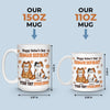 Happy Father’s Day, My Loyal Human - Cat Personalized Custom 3D Inflated Effect Printed Mug - Father's Day, Gift For Dad, Pet Owners, Pet Lovers