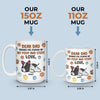 You Clean, I Reign - Dog Personalized Custom 3D Inflated Effect Printed Mug - Father's Day, Gift For Dad, Pet Owners, Pet Lovers