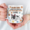 You Clean, I Reign - Dog Personalized Custom 3D Inflated Effect Printed Mug - Father's Day, Gift For Dad, Pet Owners, Pet Lovers