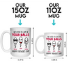 Thanks For Creating Absolute Legends - Family Personalized Custom Mug - Father's Day, Gift For Dad