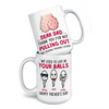 Thanks For Creating Absolute Legends - Family Personalized Custom Mug - Father's Day, Gift For Dad
