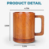 After All This Time, You're Still Hotter Than This Coffee - Couple Personalized Custom Wooden Mug - Gift For Husband Wife, Anniversary