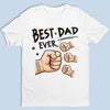 Best Daddy In The Universe - Family Personalized Custom Unisex T-shirt, Premium T-shirt, Hoodie - Father's Day, Gift For Dad, Grandpa