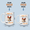 Fetch Me A Hug, Dad - Dog Personalized Custom Mug - Father's Day, Gift For Pet Owners, Pet Lovers