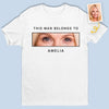 Custom Photo Taken By My Queen - Couple Personalized Custom Unisex T-shirt, Premium T-shirt, Hoodie - Gift For Husband Wife, Anniversary