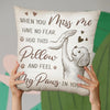 Forever Curled Up In Your Heart - Memorial Pillow - Sympathy Gift For Pet Owners, Pet Lovers