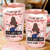 Always On My Mind - Couple Personalized Custom 14oz Marble Mug - Gift For Husband Wife, Anniversary