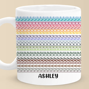 Custom Hidden Message Mug - Personalized Funny Gifts For Best Friends, Family, Coworker, Work Bestie - Sipping In Style