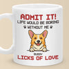 Custom Mug - Personalized Birthday Gifts For Dog Lovers, Dog Dad And Mom - Best Drinking Buddies