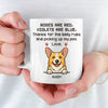 Custom Mug - Personalized Birthday Gifts For Dog Lovers, Dog Dad And Mom - Raising Spirits, Wagging Tails
