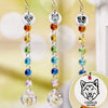 Custom Crystal Suncatcher With Charm - Personalized Pet Memorial Gifts For Dogs - Forever Loved, Never Forgotten